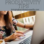 5 mom blog productivity tips