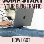 Jumpstart your blog traffic with pinterest